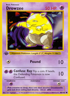 Drowzee card art