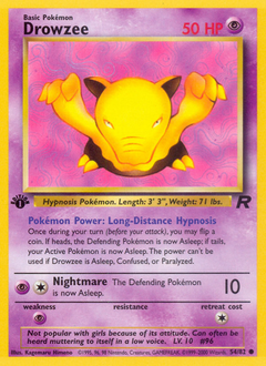 Drowzee card art