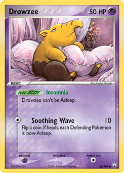 Drowzee card art