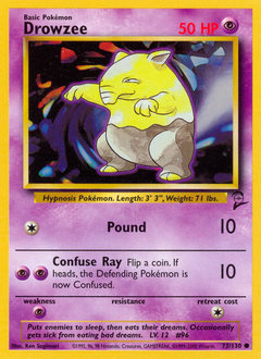 Drowzee card art