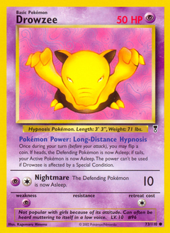 Drowzee card art