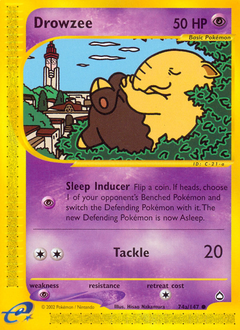 Drowzee card art