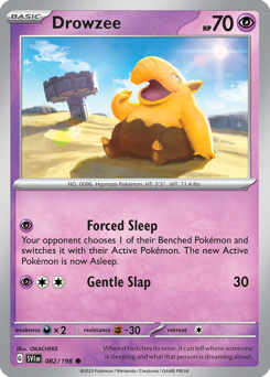 Drowzee card art