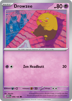 Drowzee card art