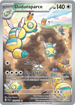 Dudunsparce card art
