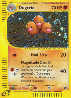 Dugtrio card art