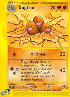 Dugtrio card art