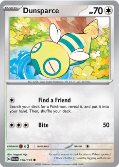 Dunsparce card art