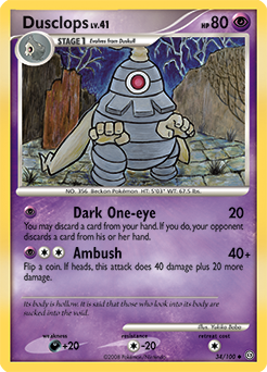 Dusclops card art