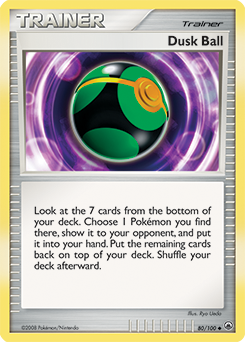 Dusk Ball card art