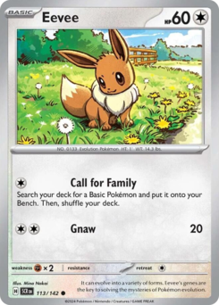 Eevee card art