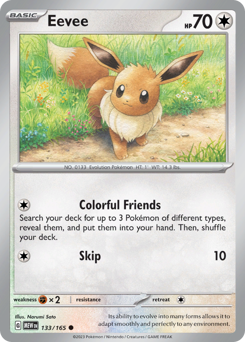 Eevee card art
