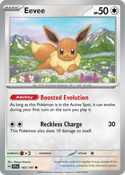 Eevee card art