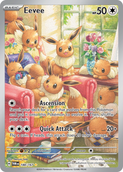 Eevee card art