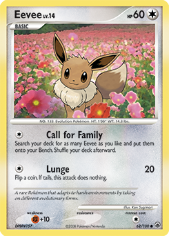 Eevee card art