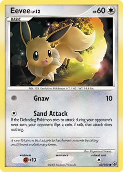 Eevee card art