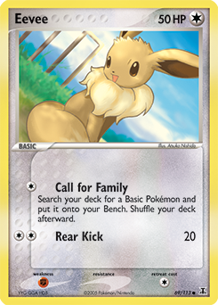 Eevee card art