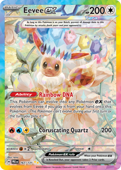 Eevee ex card art