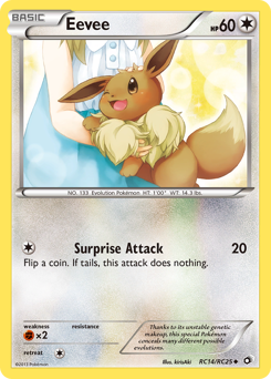 Eevee card art