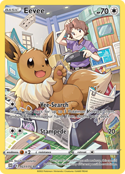 Eevee card art