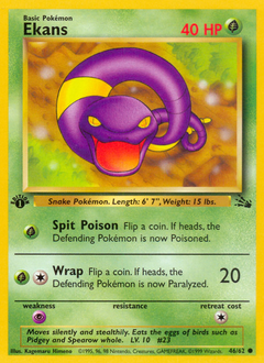 Ekans card art