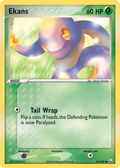 Ekans card art
