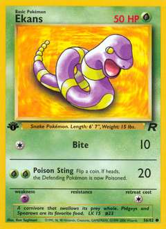 Ekans card art
