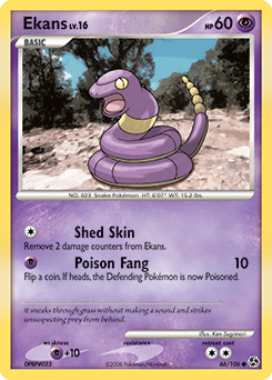 Ekans card art