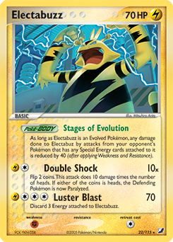 Electabuzz card art