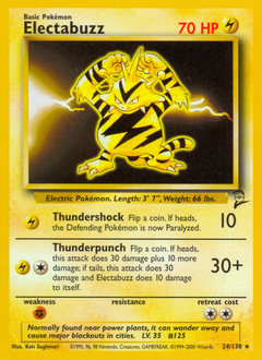 Electabuzz card art