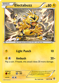 Electabuzz card art
