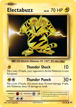 Electabuzz card art