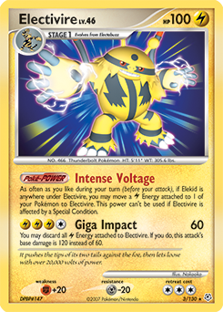 Electivire card art