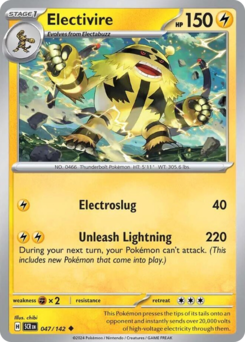 Electivire card art