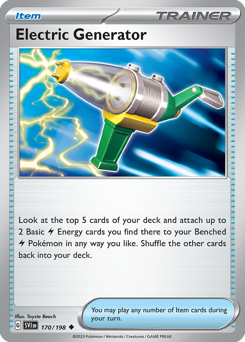 Electric Generator card art