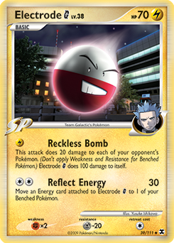 Electrode G card art
