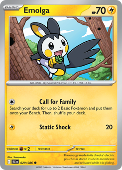 Emolga card art