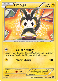 Emolga card art