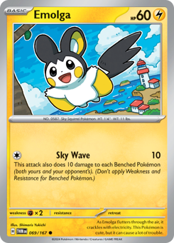 Emolga card art