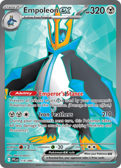 Empoleon ex card art