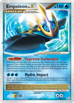 Empoleon LV.X card art