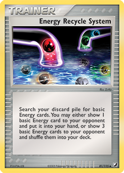 Energy Recycle System card art
