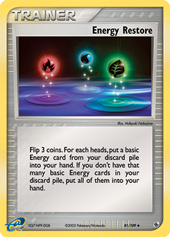Energy Restore card art