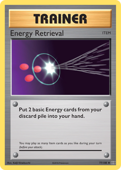 Energy Retrieval card art