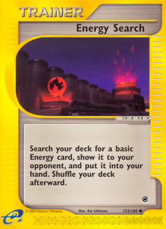 Energy Search card art