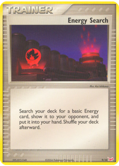 Energy Search card art