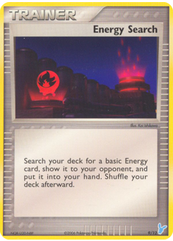 Energy Search card art