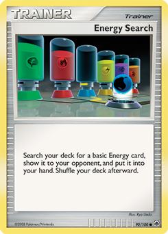 Energy Search card art