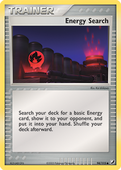 Energy Search card art