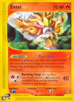 Entei card art